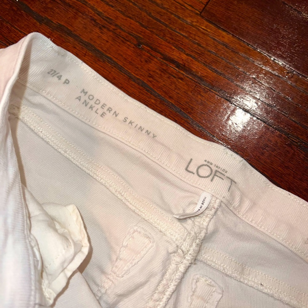 Ann Taylor Loft Ankle Pants Petite